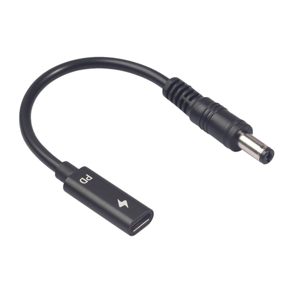 USB tipo C USB 3,1 USB-C a DC 20 V 5,5 de 2,5 Mm y 2,1 Mm macho de Cable de carga para
