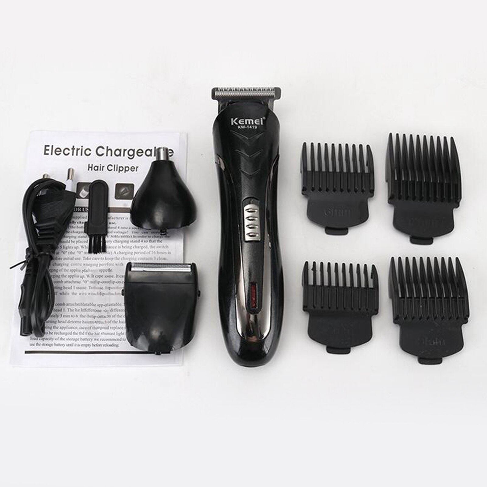 Hair Clippers Barber Haircut Sculpture Cutter Rechargeable Razor Trimmer Adjustable Cordless Edge for Men Kids