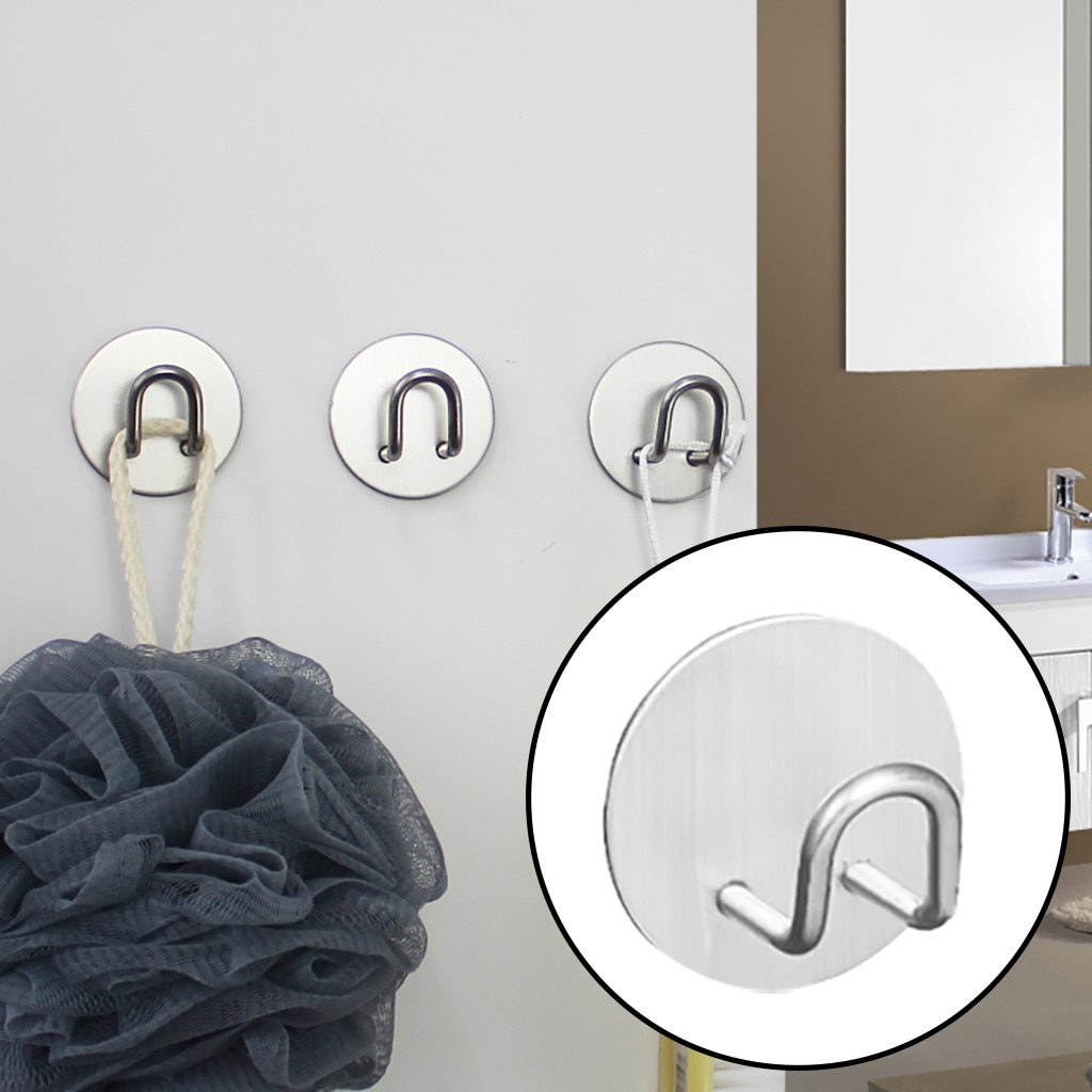 Stainless Steel Hook Kitchen Storage Hook Bathroom Towel Hook Door Hook Suspension Hooks for Kitchen Cookware or Butcher Meat
