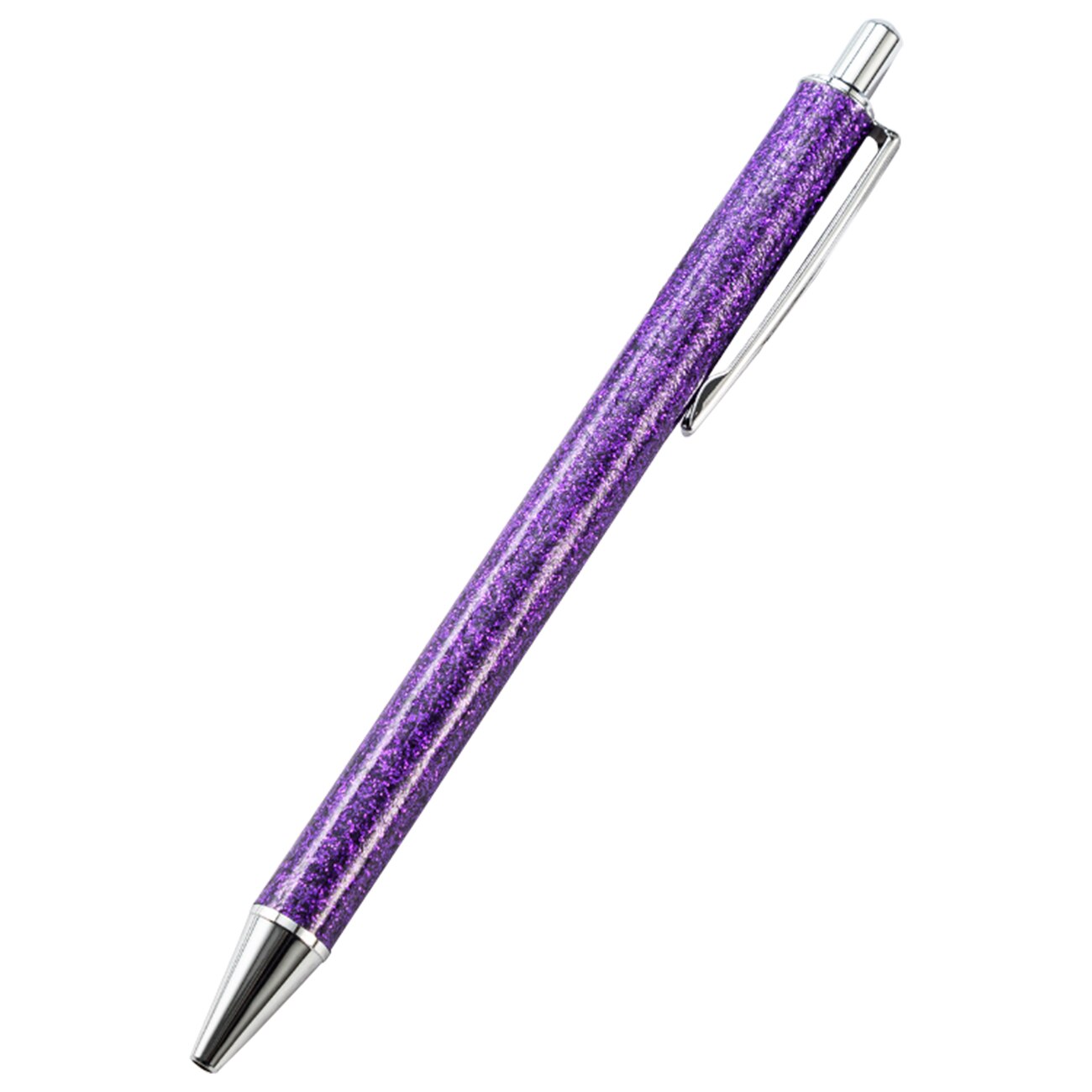 1 Stuks Flash Kristal Pen Metalen Hanger Balpen Kogel 1.0 Mm Briefpapier Kantoor & School Pen Balpen Inkt zwart Blauw