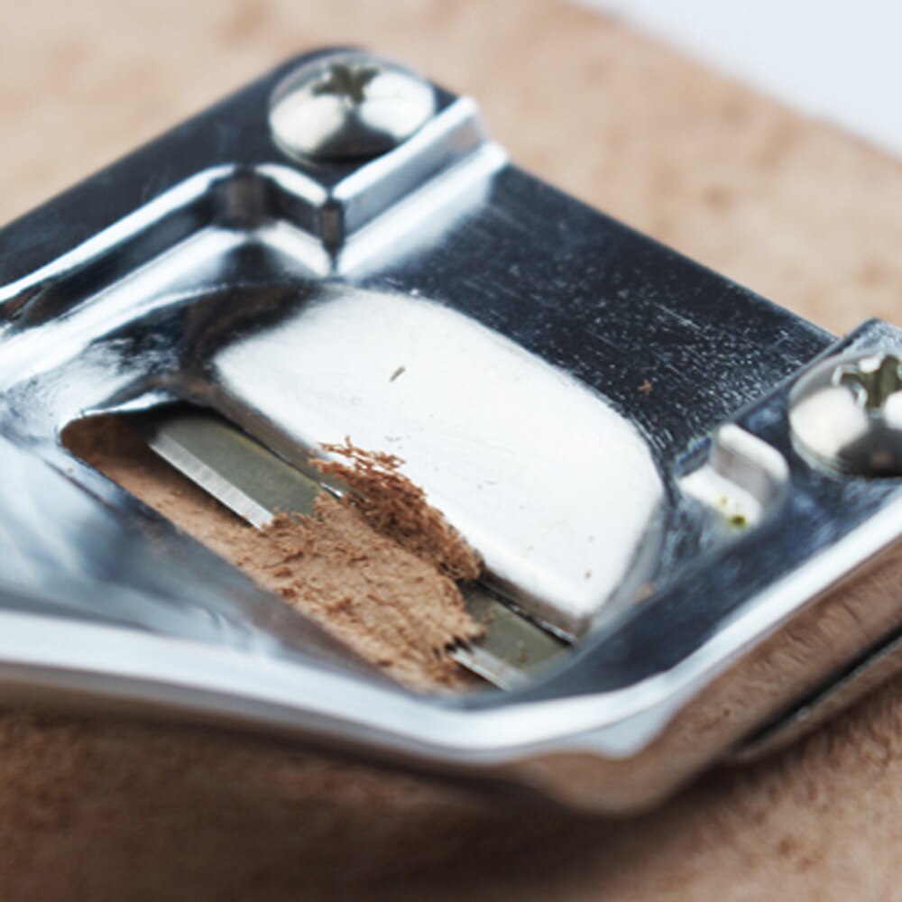 1*Skiver+3*Blades DIY Leather Craft Super Edge Skiving Thinning Tool Leather Skiving Tool Alloy Steel