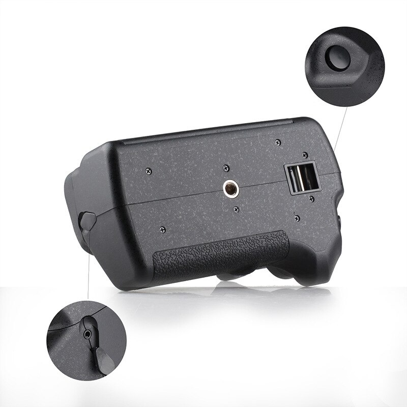 AMS-cámara Vertical Battery Grip Pack para NIKON D3100 D3200 D3300 DSLR batería para cámaras soporte para agarre con Cable Kit