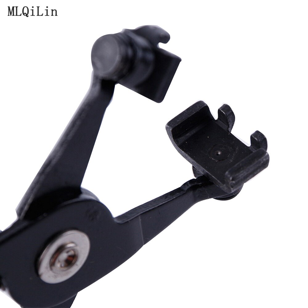 Colliers de serrage pinces pince pince pince câble Flexible automobile collier de serrage fil longue pince gorge droite Tube Bundle pince
