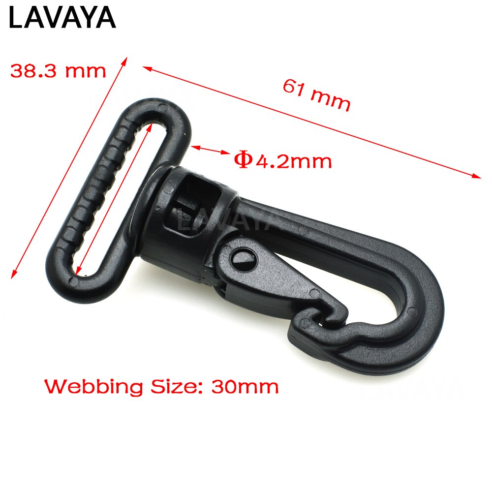 2pcs/pack,Plastic Swivel Snap Hooks Buckle for Backpack Belt Straps Briefcase Strap Clasp Garment