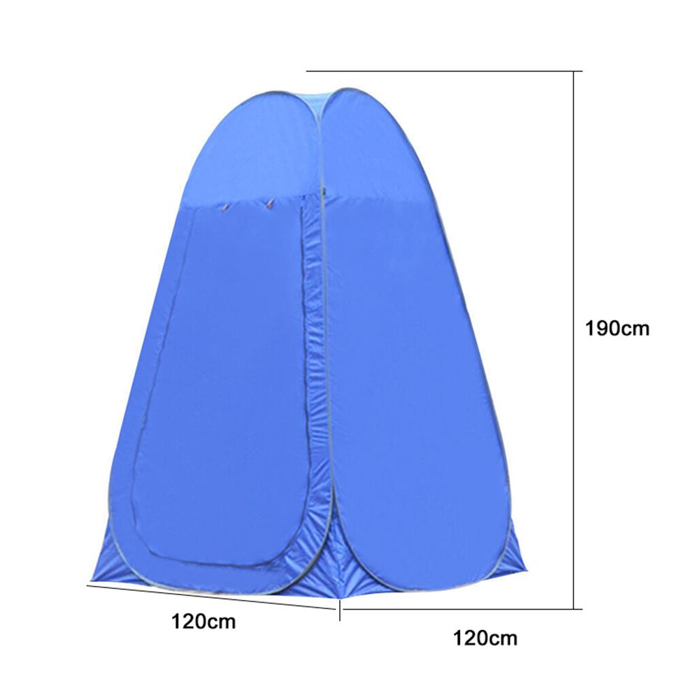 Pop Up Shower Tent Outdoor Camping Toilet Tent Chang Room Shower Tent With Carrying Bag Moving Bathroom Privacy Toilet Shelter