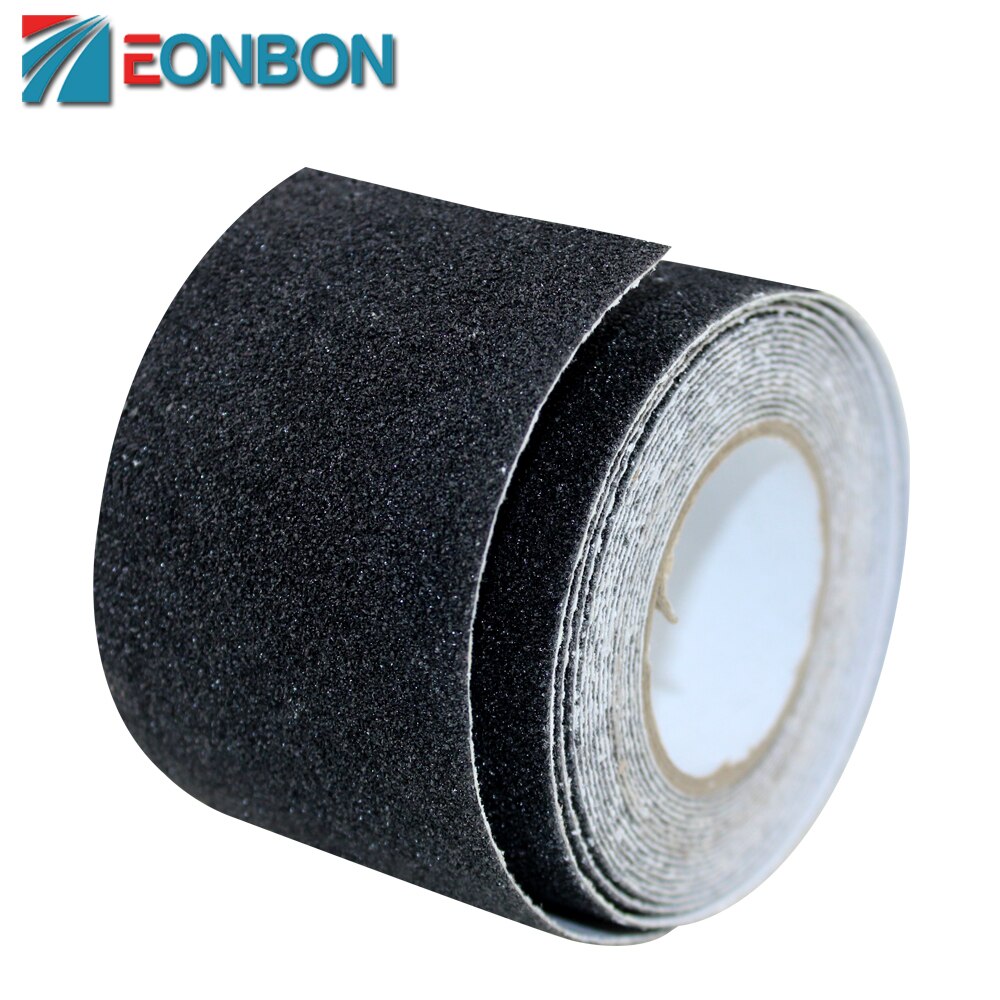 Good 2inx10ft Black Waterproof Anti Skid Grip Tape PVC Anti Slip Safety Warning Tape