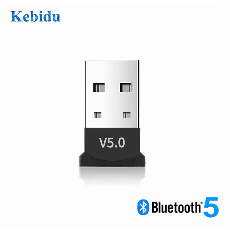 Kebidumei Draadloze Usb Bluetooth 5.0 Adapter Usb Dongle Music Receiver Adaptador Bluetooth Zender Voor Laptop Muis Toetsenbord