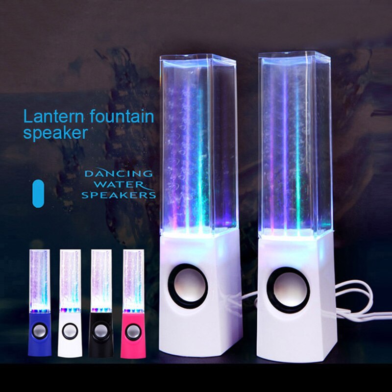 Draadloze Dancing Water Speaker Led Light Fontein Speaker Home Party QJY99