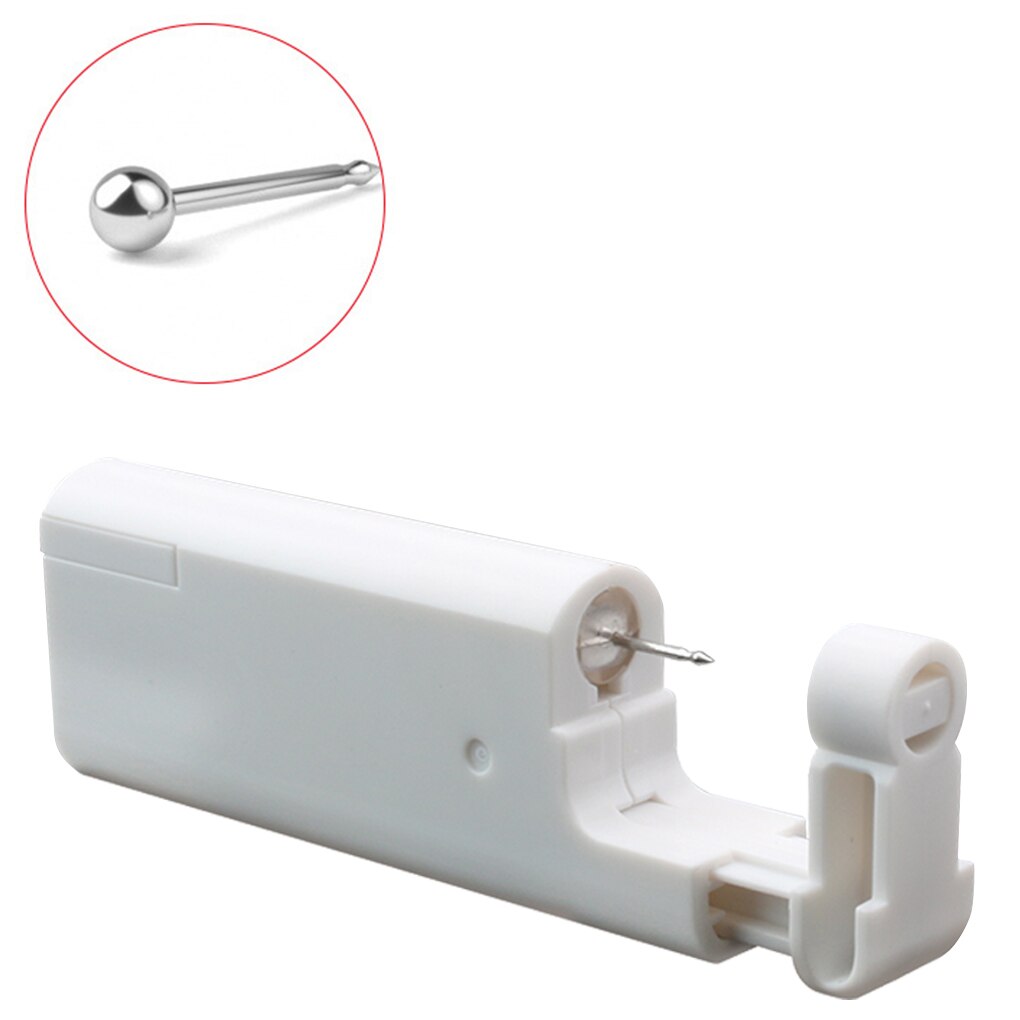 1Pc Professionele Oor Piercer Single-Gebruik Piercer Apparaat Draagbare Oor Piercing Unit Met Metalen Oor Stud Niet Pijn: 3