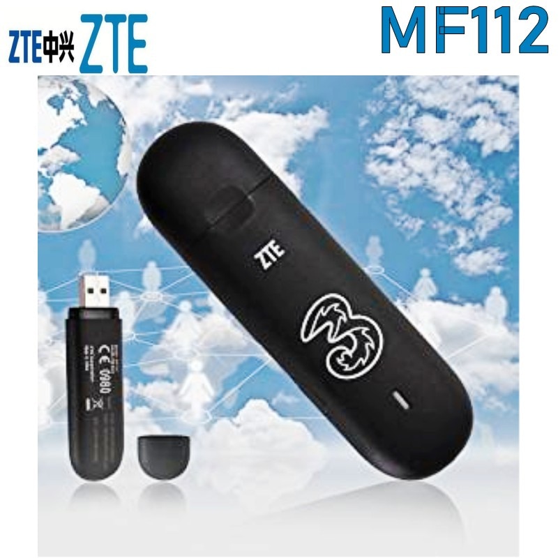 Usb banda larga dongle zte mf112 modem 7.2mbps