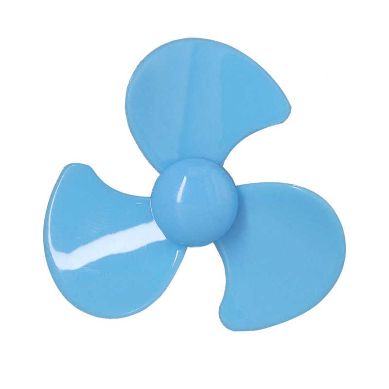 Plastic Propellers 3 Blades Propeller with 2mm Hole for DIY Toys Model