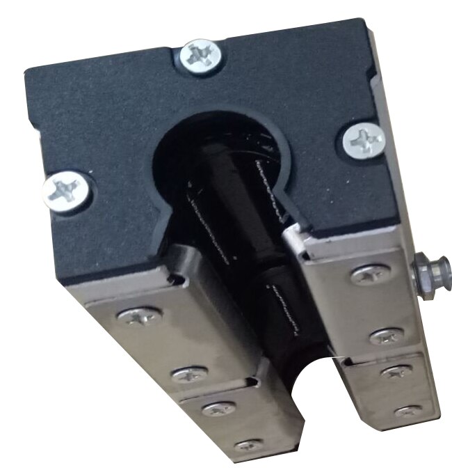 Lengthened standard open type box-type linear slider bearing SBR16LUU slider, copper sleeve plus dustproof-L, steel protection-L