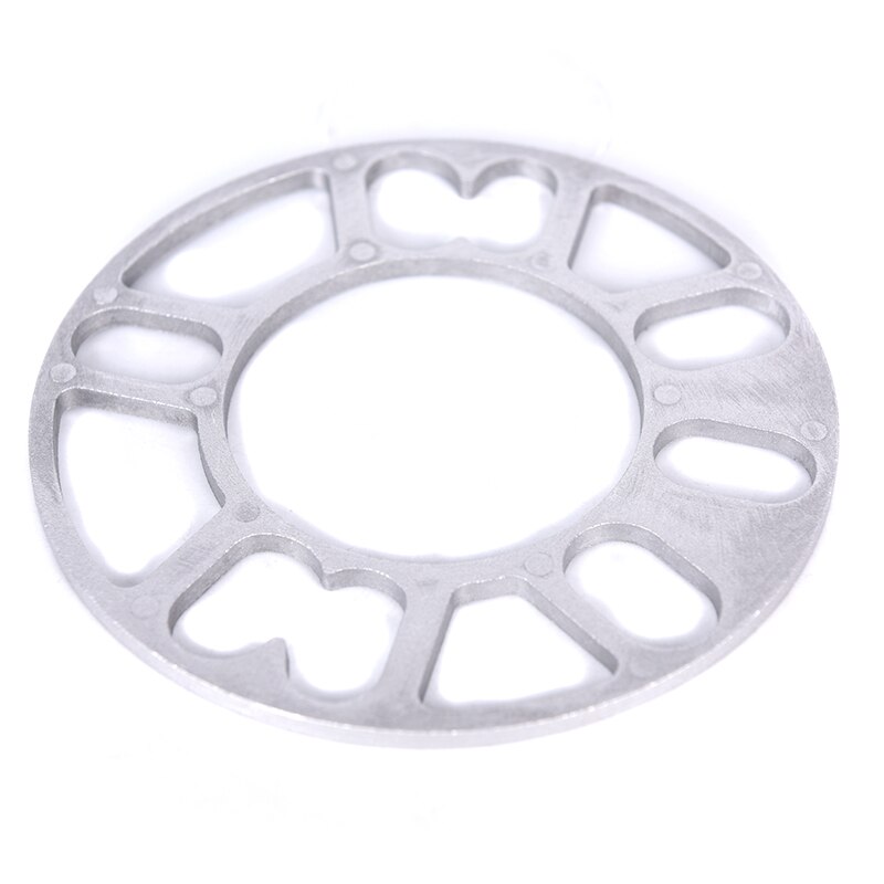 2PCS Universal Alloy 3mm 5mm 8mm 10mm Aluminum Wheel Spacer Shims Plate