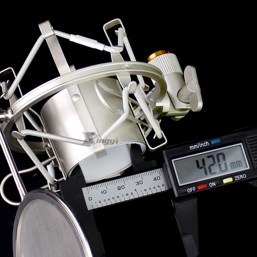 Spider Microphone Stand Shock Mount Mic Isolation Shield Windscreen Pop Filter Shockproof For Blue Spark DIGITAL Bluebird Studio