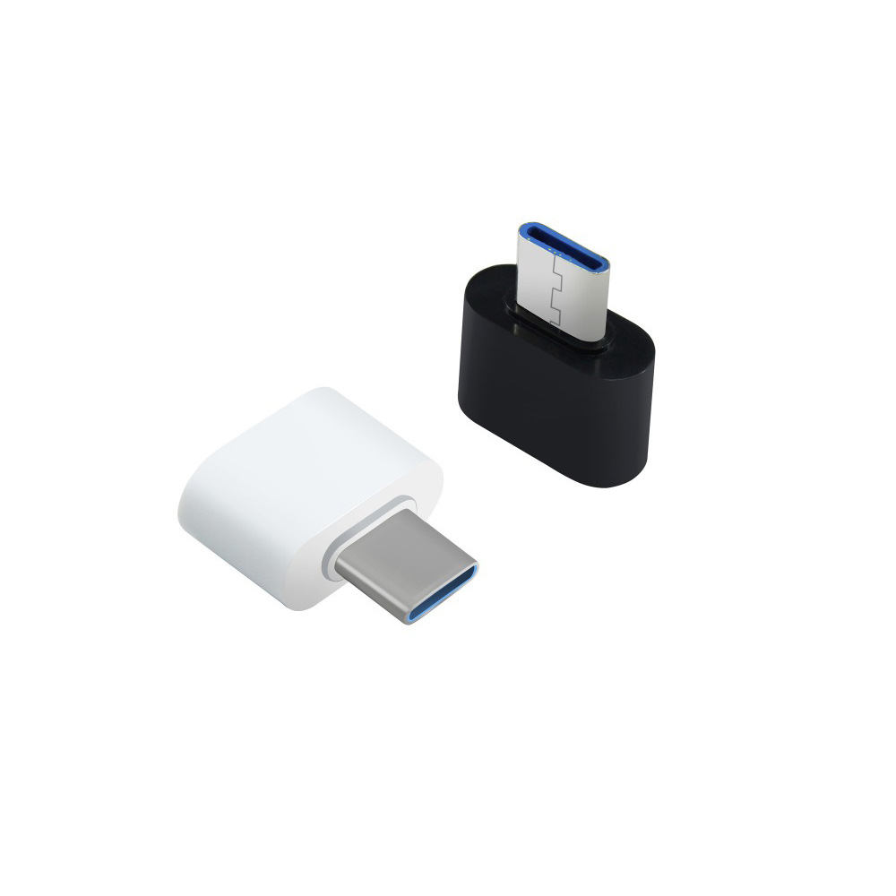 Typ c till usb-adapter otg-omvandlare för xiaomi samsung huawei android mobiltelefoner mini typ-c usb-c till usb 2.0 datakontakter