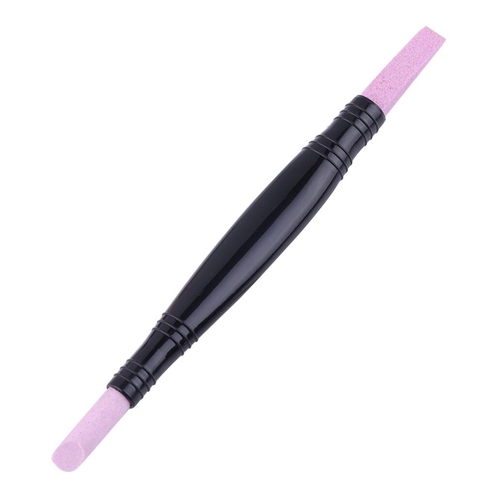 Pumice Stone Nail File Manicure Double-Headed Multi-Functional Peeling Skin Repairing And Polishing Pen AD: Default Title