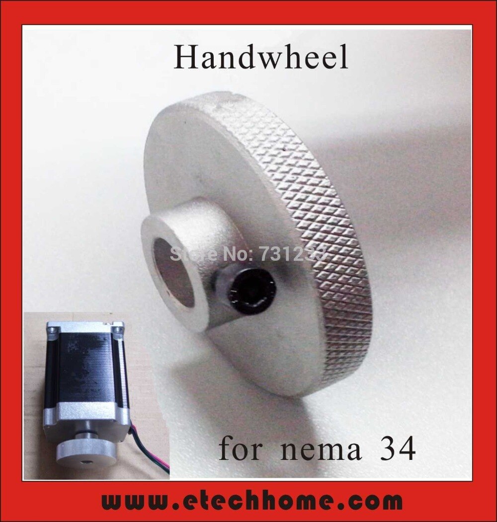 Handrad Innendurchmesser 14mm für NEMA 34 rahmen 86mm Schrittmotor