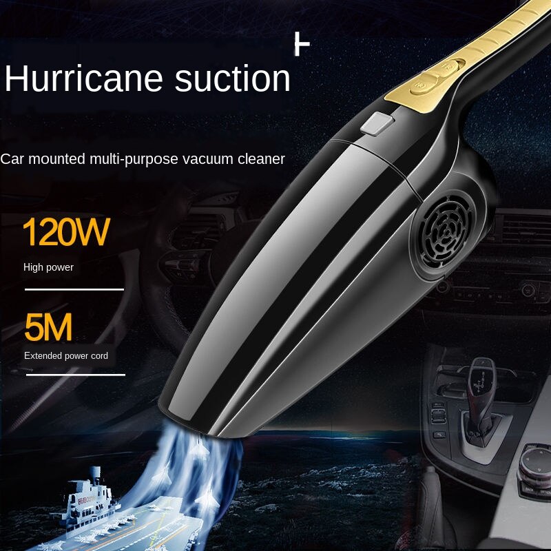 12V Car Vacuum Cleaner for Car Portable Vacuum Cleaner Handheld 100W Mini Car Vacuum Cleaner Auto Aspirador Coche