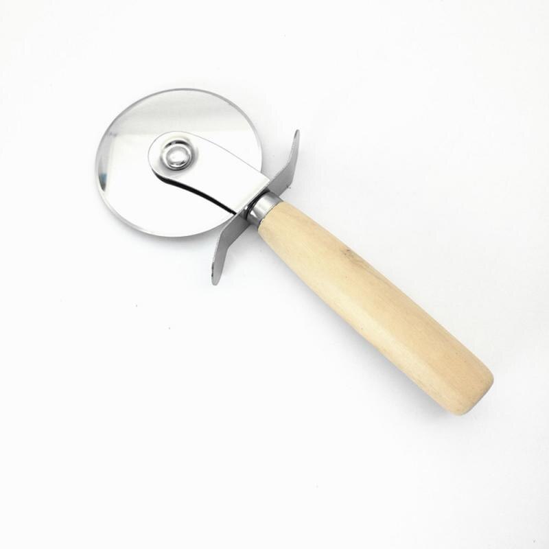 Runde Pizza Cutter Edelstahl Gebäck Pasta Teig küche Backen Werkzeuge