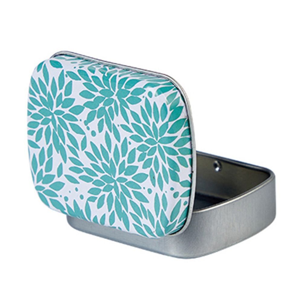 Draagbare Mini Blikken Doos Metaal Met Deksel Ijzer Kan Meerdere Stijlen Opslagcontainer Kit Thuis: Olijf