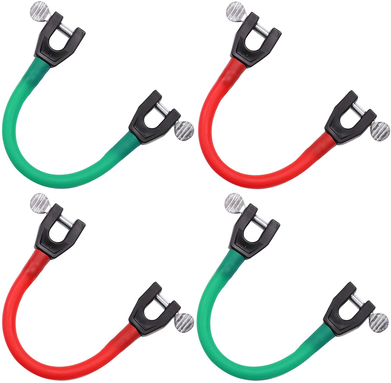 Conector de punta de esquí para principiantes, Ayuda de entrenamiento de esquí, cuña fácil, herramientas de entrenamiento de esquí de nieve para principiantes de invierno, 4 piezas: A