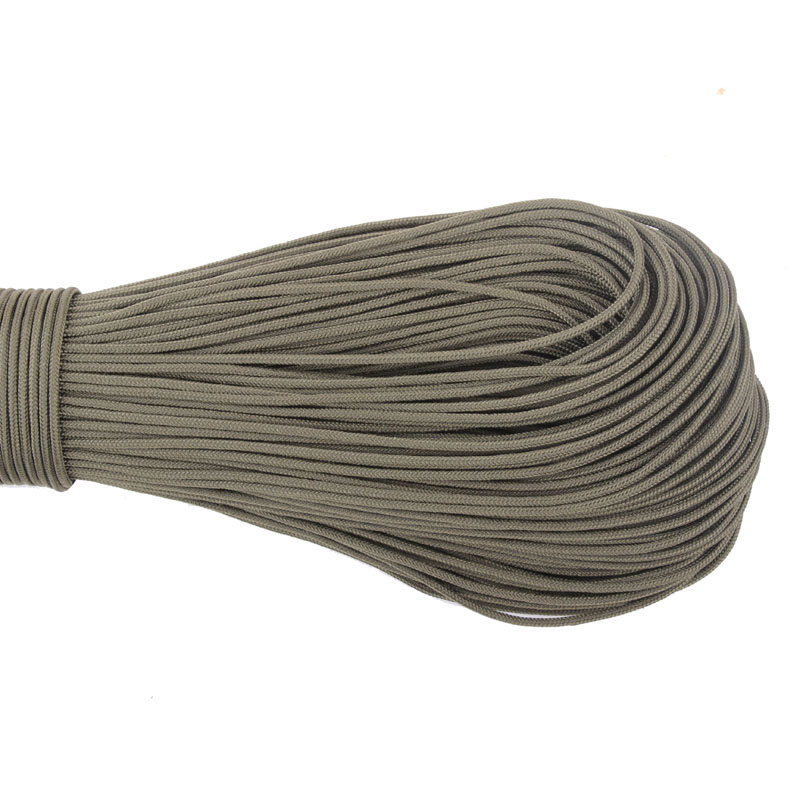 Paracorde 1mm une corde de noyau de support pour l'escalade de Camping de survie: Rouge / 10M