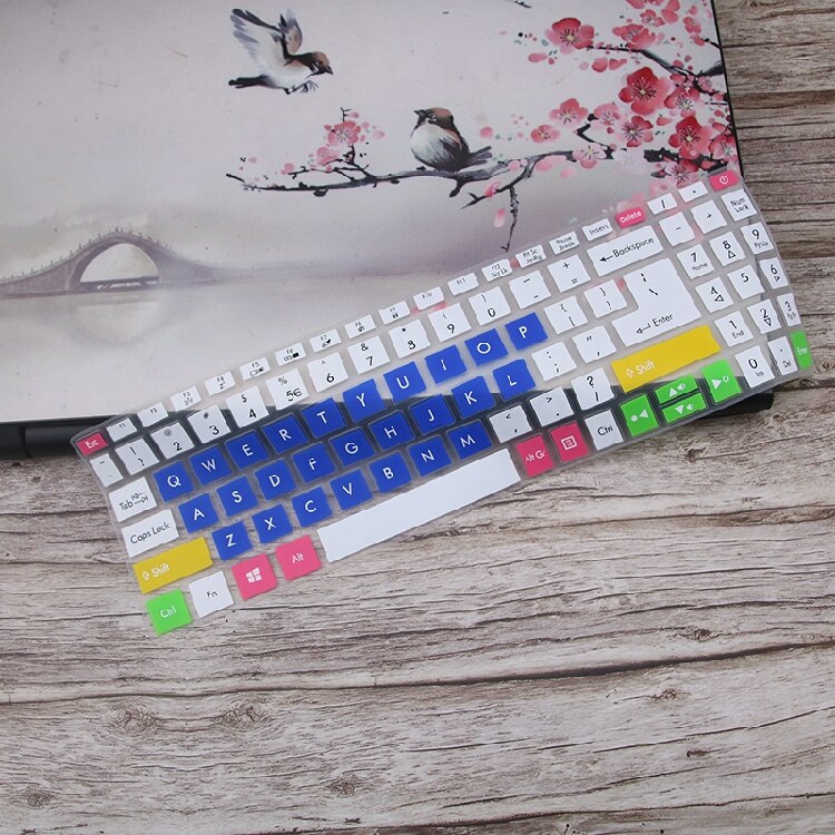For Acer aspire 5 A515-56 A515-56g a515-55g a515-55 a515-54 a515-53g / Aspire 5 A515-55G 15.6 inch Laptop Keyboard Cover Skin: Candyblue