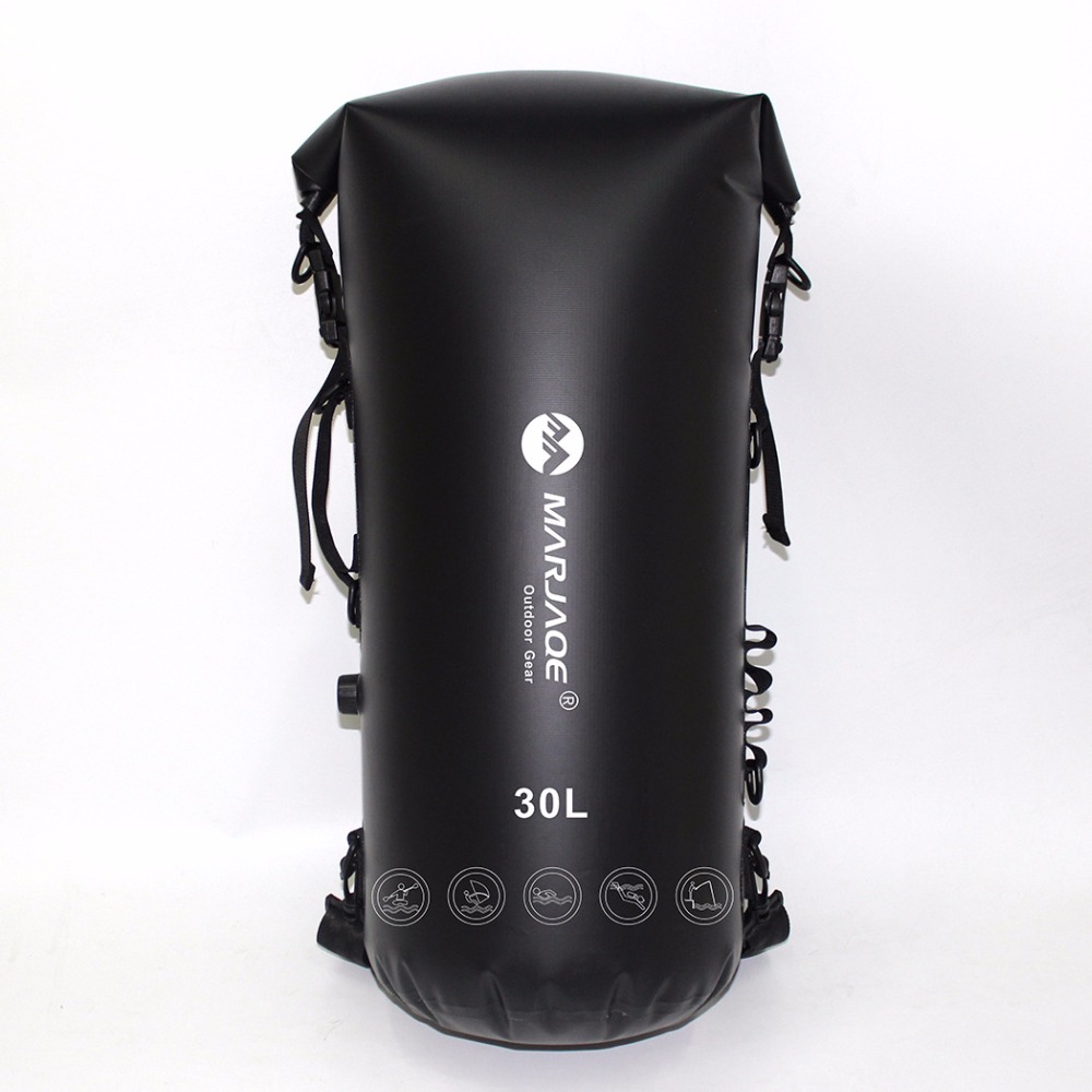 30L Inflatable Waterproof Bags River Trekking Storage Dry Sack Bag For Canoe Kayak Rafting Swimming Surfing Spelunking Backpack