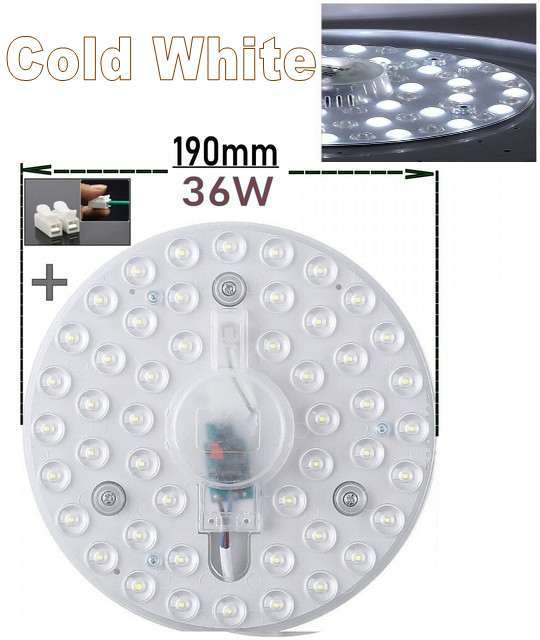 100W 36W 24W 18W 12W LED anillo PANEL círculo luz SMD LED tablero de techo redondo tablero de lámpara circular AC 220V 230V 240V luz LED