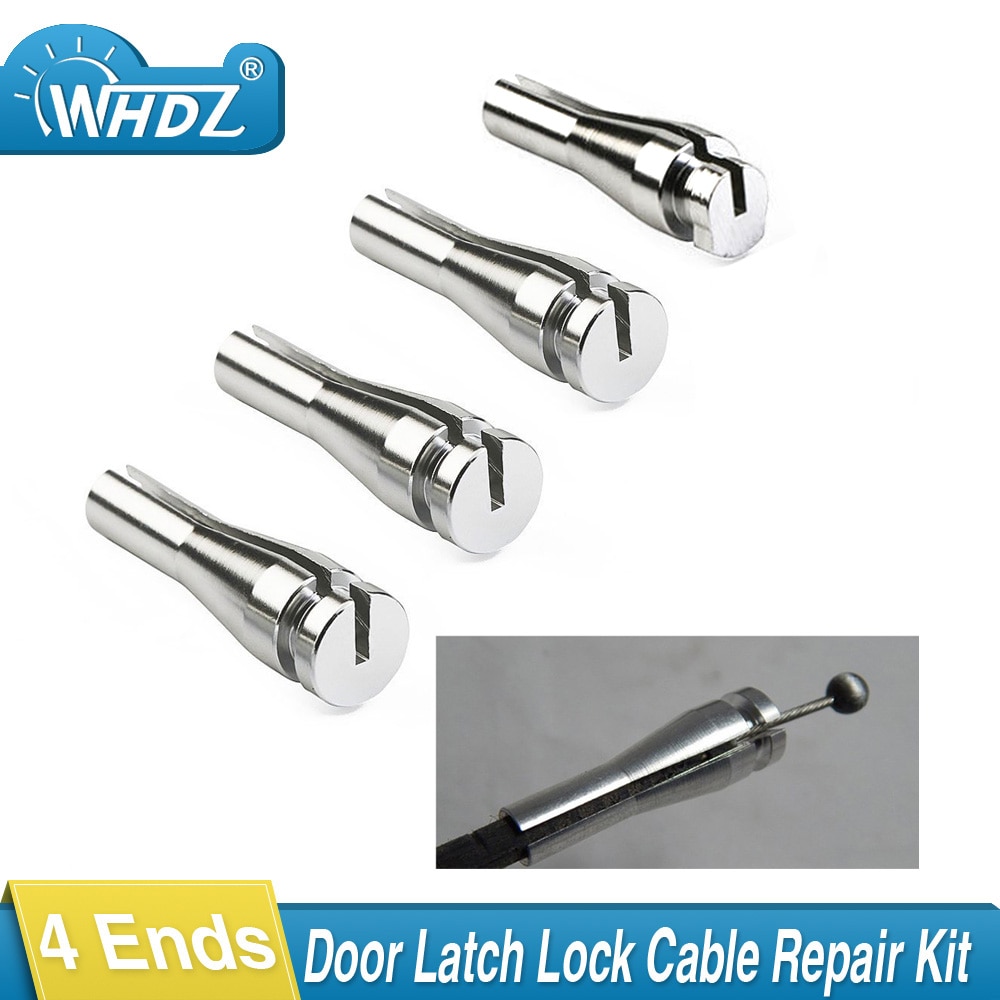 WHDZ 4 Uiteinden Voertuig Deur Klink Kabel Reparatie Kit Auto Deur OEM Kabel Fix Vervanging Deel voor Ford F -serie E-serie Ranger