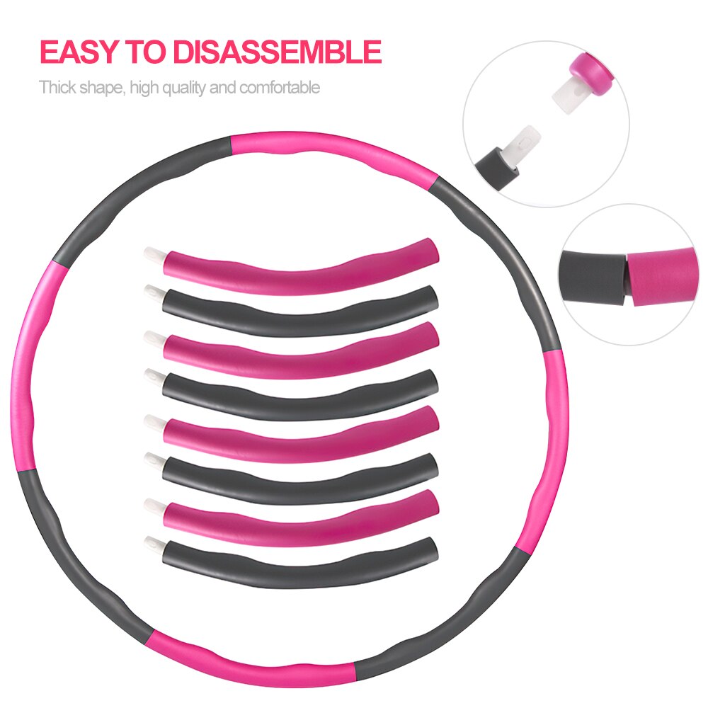 Sports Hoop Circle Stitching Slimming Weight Loss Massage Hoop Fitness Gymnastics Yoga Hoop Accessories Bodybuilding Equipment