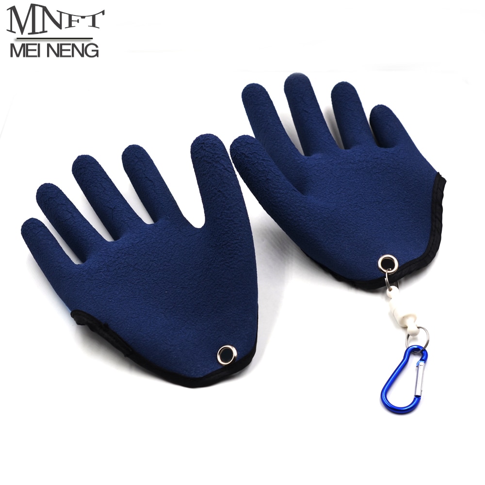 MNFT-guantes de pesca antideslizantes magnéticos para mano izquierda/derecha, protectores de pescador, 1 unidad