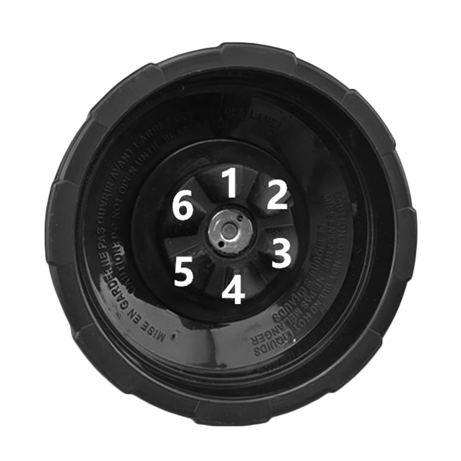 Behogar-piezas de repuesto para licuadora de 6 aletas, accesorio de cuchilla para Nutri Ninja 900W BL450-70 451-70 454-70 1000W BL480-70 481-70