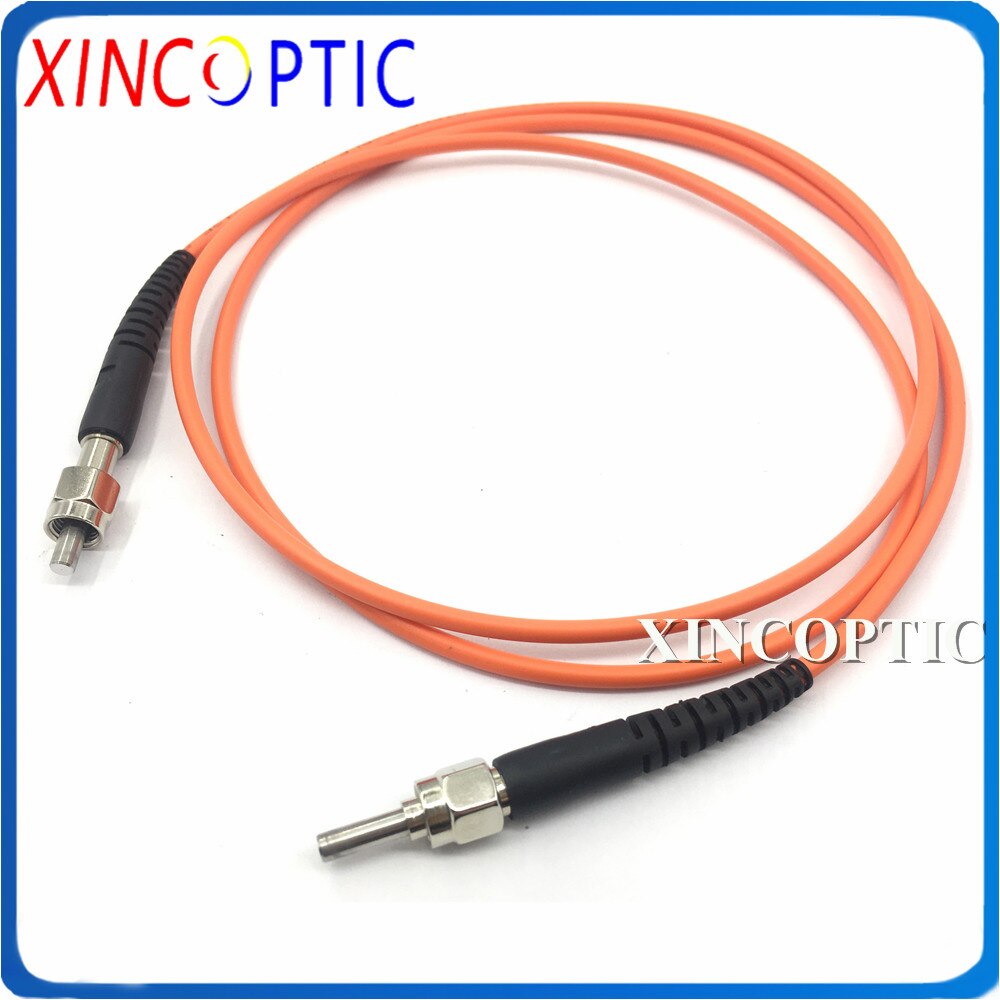 SMA905-SMA905 Simplex Multimode OM1 62.5/125 1M 2M 3M 5M 7M 10M 15M SMA-SMA MM Metal Ferrule 3.0mm Fiber Optic Patch Cord Cable