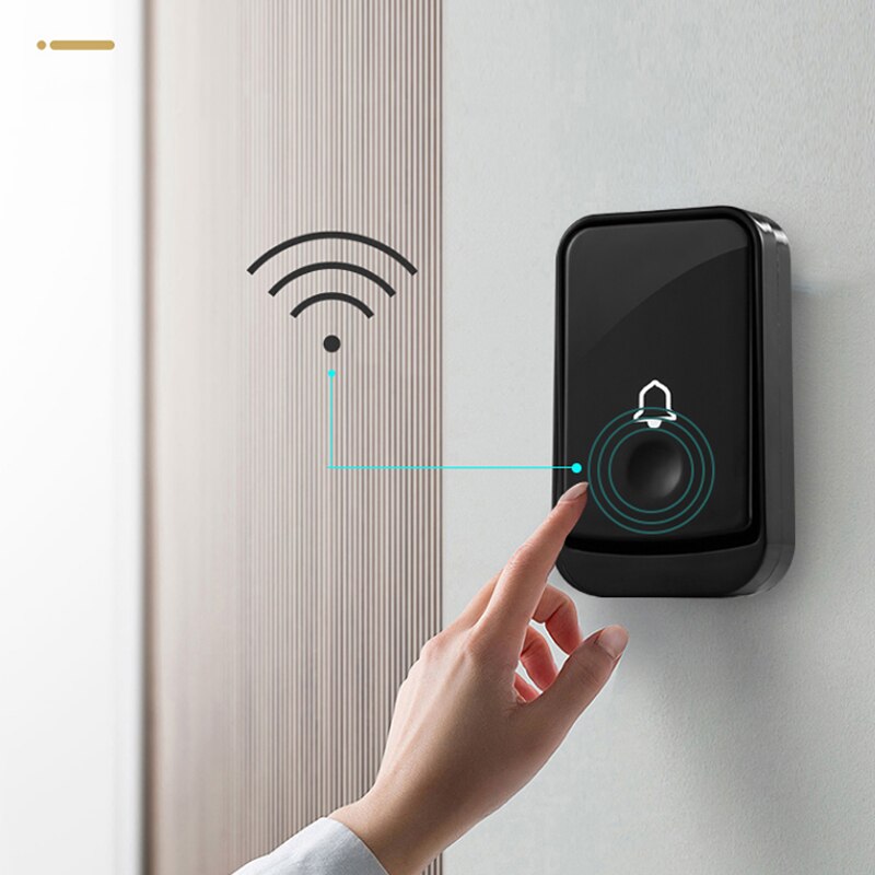 Spot Wireless Doorbell Long Distance Volume Adjust... Grandado