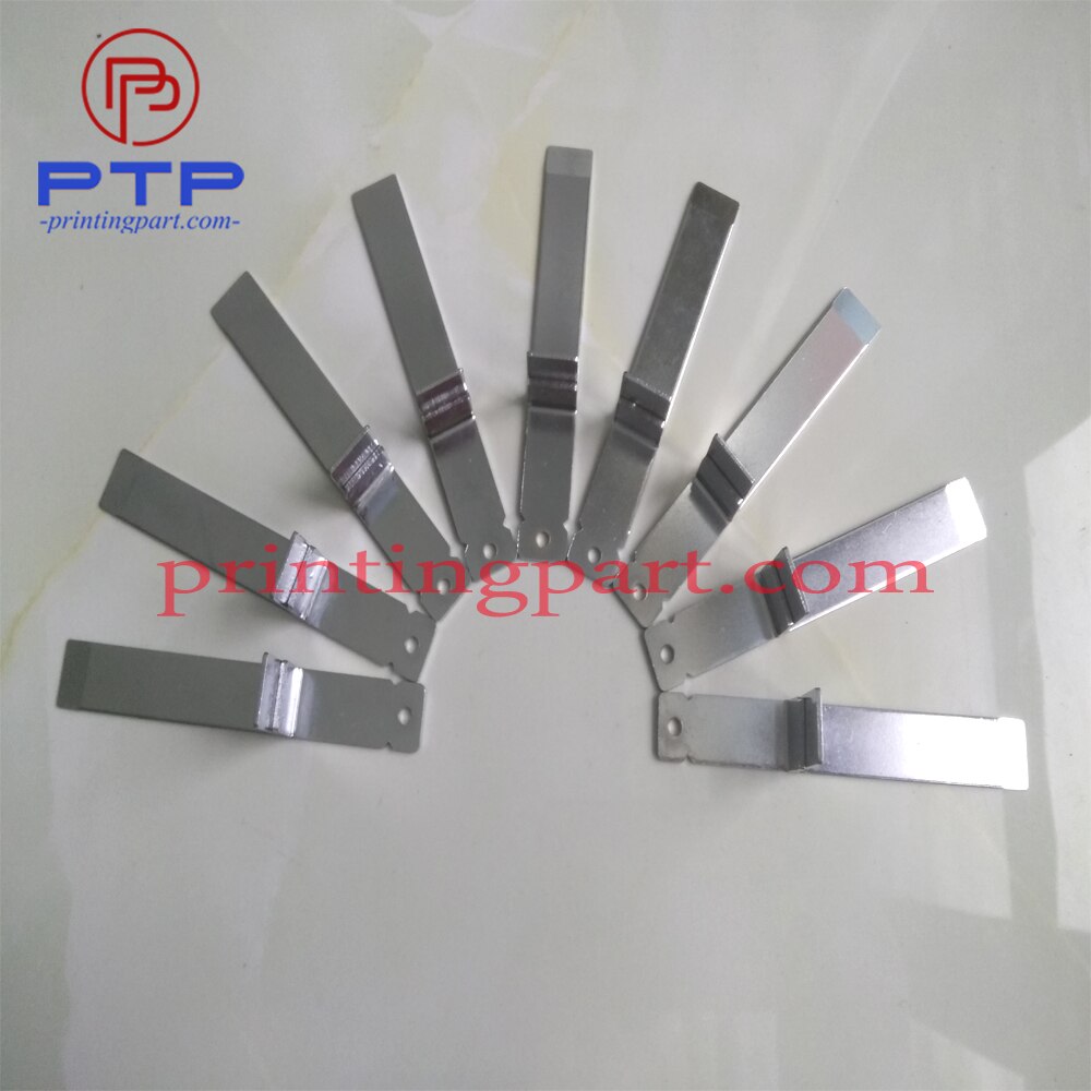 Darmowa wysyłka 10 sztuk/worek 42.015.240 GTO przewodnik pasek arkusz stop dla części zamiennych Heidelberg gto część 42.015.240