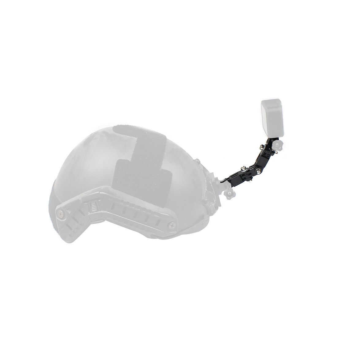Hjelmforlengelse dreiearmer justerbar ledd stativadaptermonteringskontakt for gopro hero 9 8 7 5 max yi insta 360 one r kamera