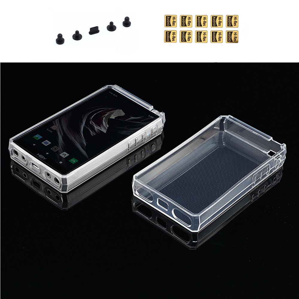 Coque de protection pour lecteur de musique Hiby R8, étui en Tpu transparent, cristal doux