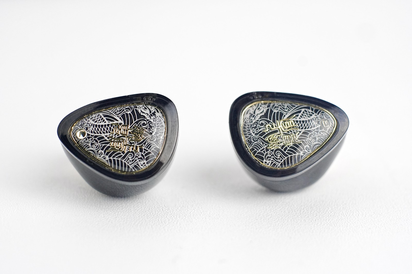 TANGZU schwach'er S.G II 10 mm dynamischer Treiber mit Haustier-Membran, IEM-Ohrhörer mit 3,5 mm/4,4 mm/Typ-C-Optionen: Schwarz