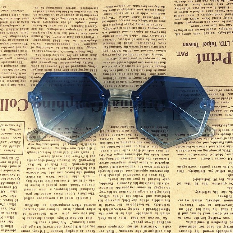 Kid Boy Girl Swimming Beach Sunglasses Irregular Sunglasses Shades Lenses UV400 Protection 3-8Years: E