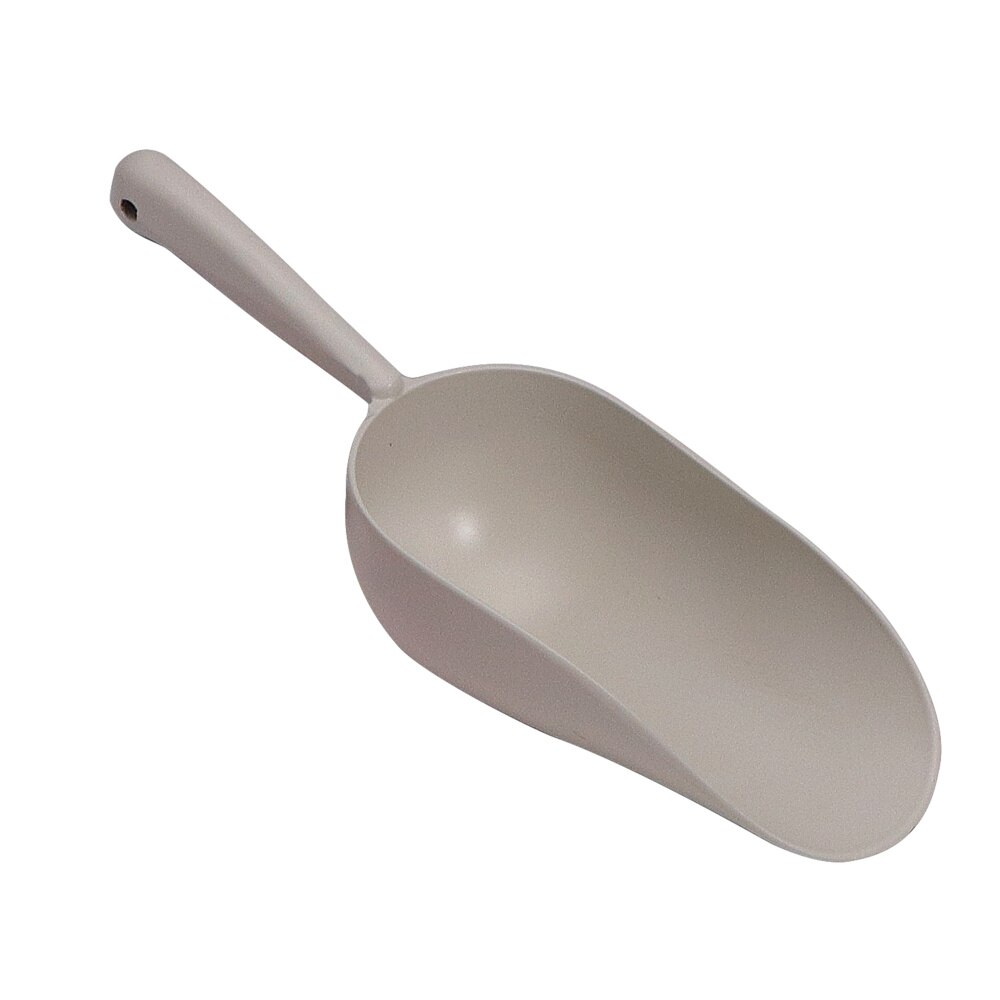 Pala multiusos de aleación de aluminio para cocina, utensilios de cocina, cucharas de azúcar, para Buffet, dulces, hielo, Kicthen: Gris claro