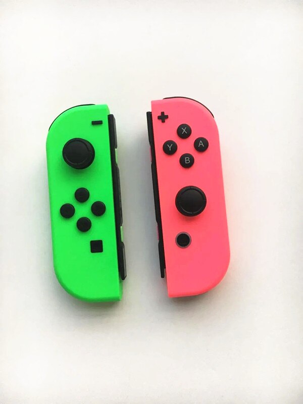 Mando de juegos JoyCon izquierdo, derecho, Morado, rojo, azul, azul, verde, renovado Original para consola de interruptores Nintendo, Mando de consola Joypad