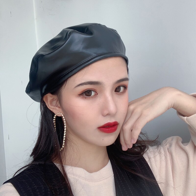 women hats berets caps for women ladies hats leather hat women hats beret hat