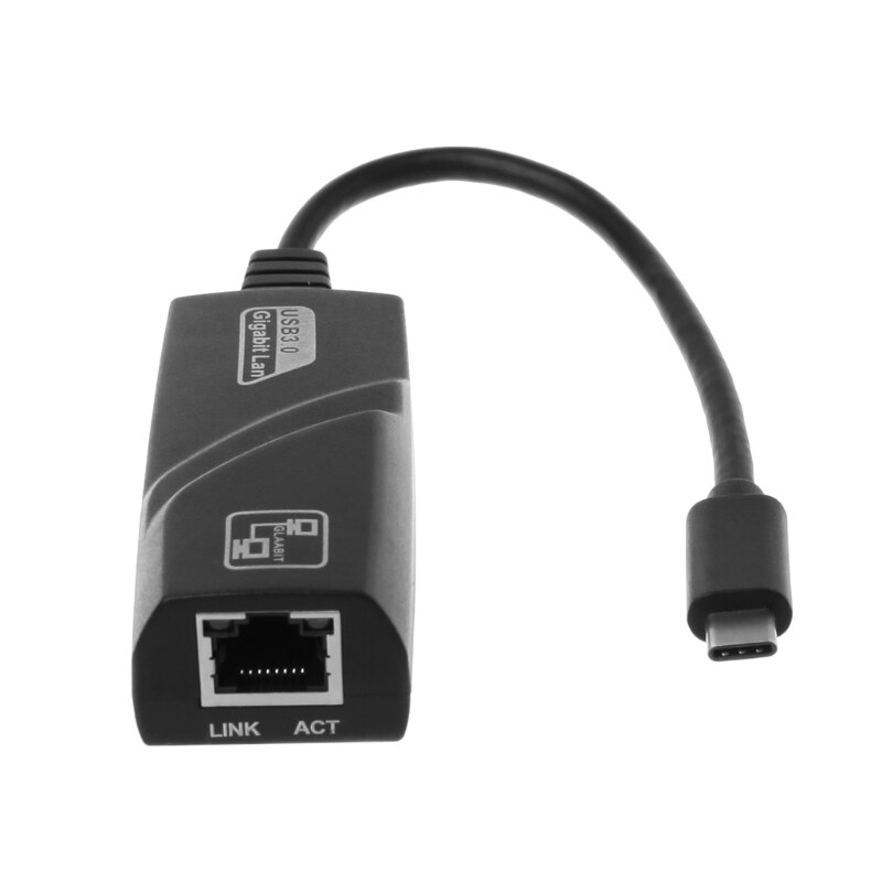 USB 3.1 typ C USB-C robić sieci Lan RJ45 Gigabit adapter sieci Ethernet 10/100/1000 mb/s