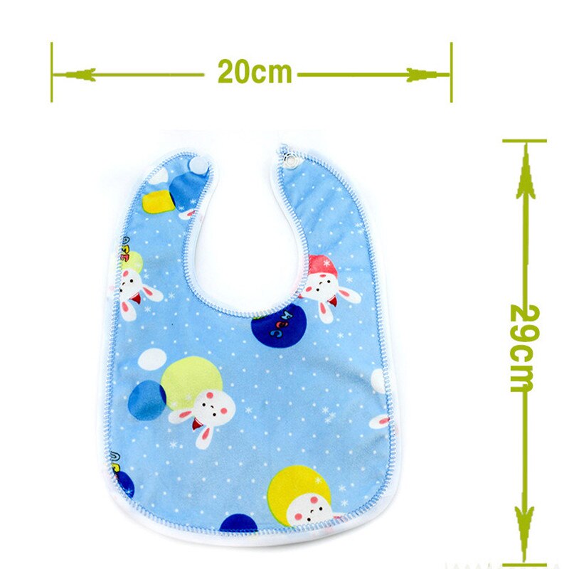 30 Stks/partij Slabbers Waterdichte Handdoek Katoen Bib Zuigelingen Ultra-Zachte Bib Zak Mix Kleuren
