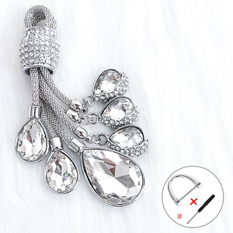 Tpu kolfiber stil bilnyckelskydd skyddsfodral för kia sportage ceed sorento cerato forte tillbehör: Silver nyckelring