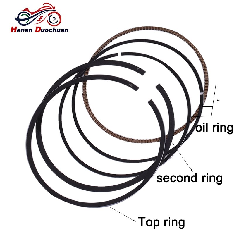 Kit de segments de Piston, 67mm, pièces de moteur STD pour Honda CB600 CB600F Hornet CBR CBF CB 600 650 CB650F CB650 CBF600N CBF600 CBR600 F4 F4I