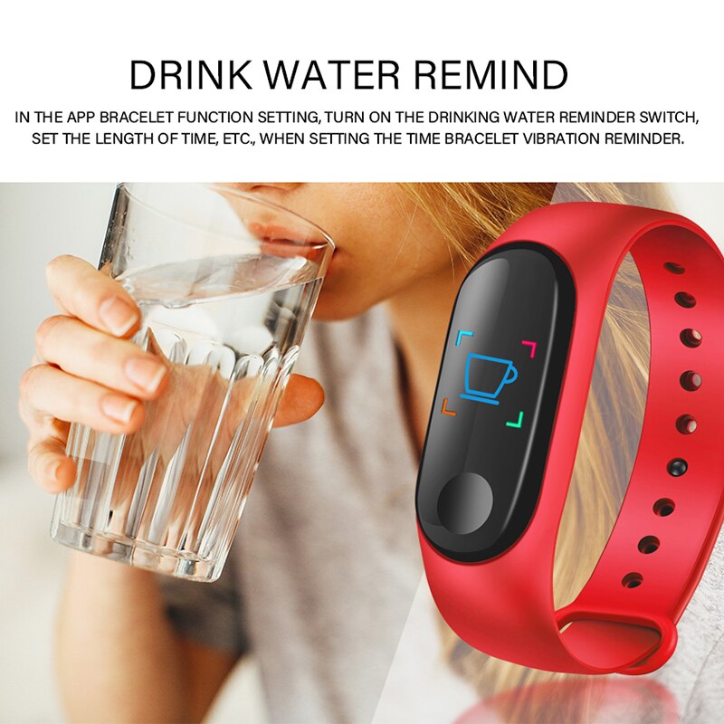 LIGE Women Smart Bracelet Heart Rate Blood Pressure oxygen Sleep Monitor Pedometer Fitness Sport Watch For Android ios + Strap