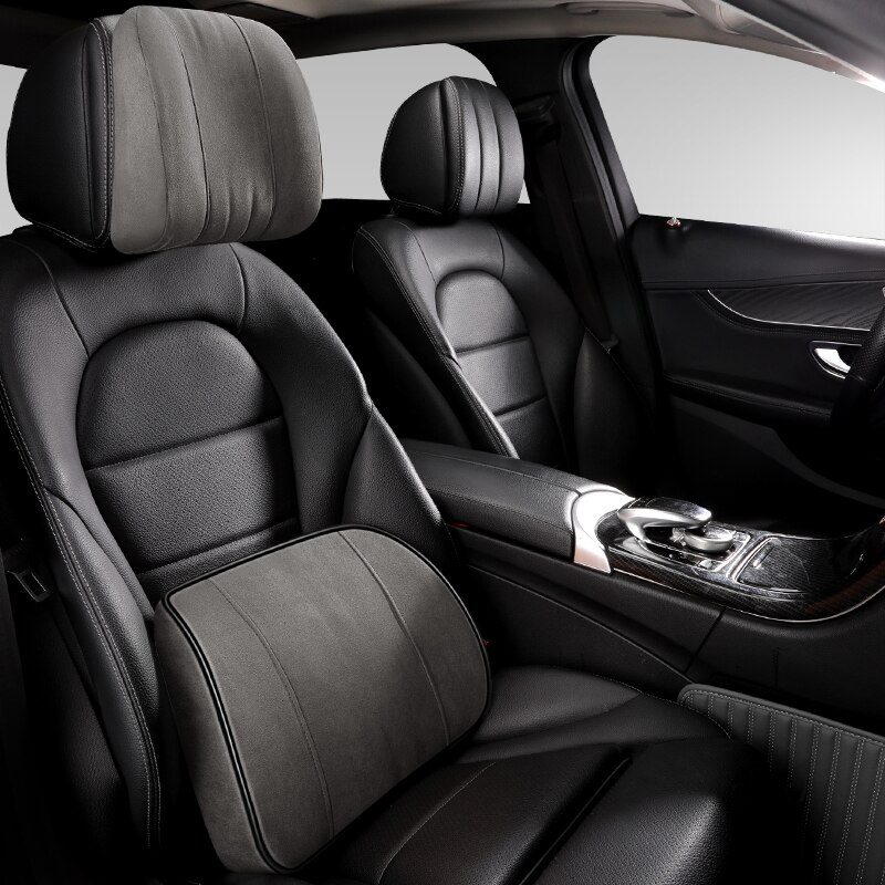 Maybach – appui-tête de voiture Ultra doux et naturel, de classe S, housse de tête, coussin de siège, Support lombaire, oreiller de taille