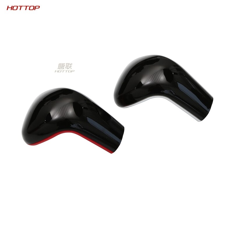 Para Toyota Corolla , caja de cambios, tapa de palanca de cambios y ABS, pomo de palanca de cambios de dos colores pegado con lentejuelas